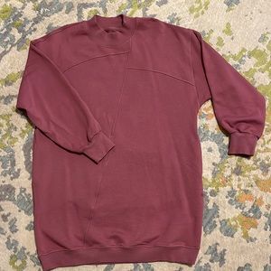 Lululemon Long Sweatshirt Dress